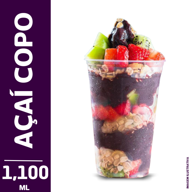 Açaí copo 1,100ML