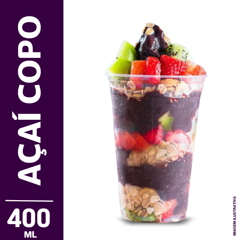 Açaí copo 400ML