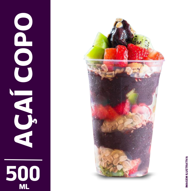 Açaí copo 500ML