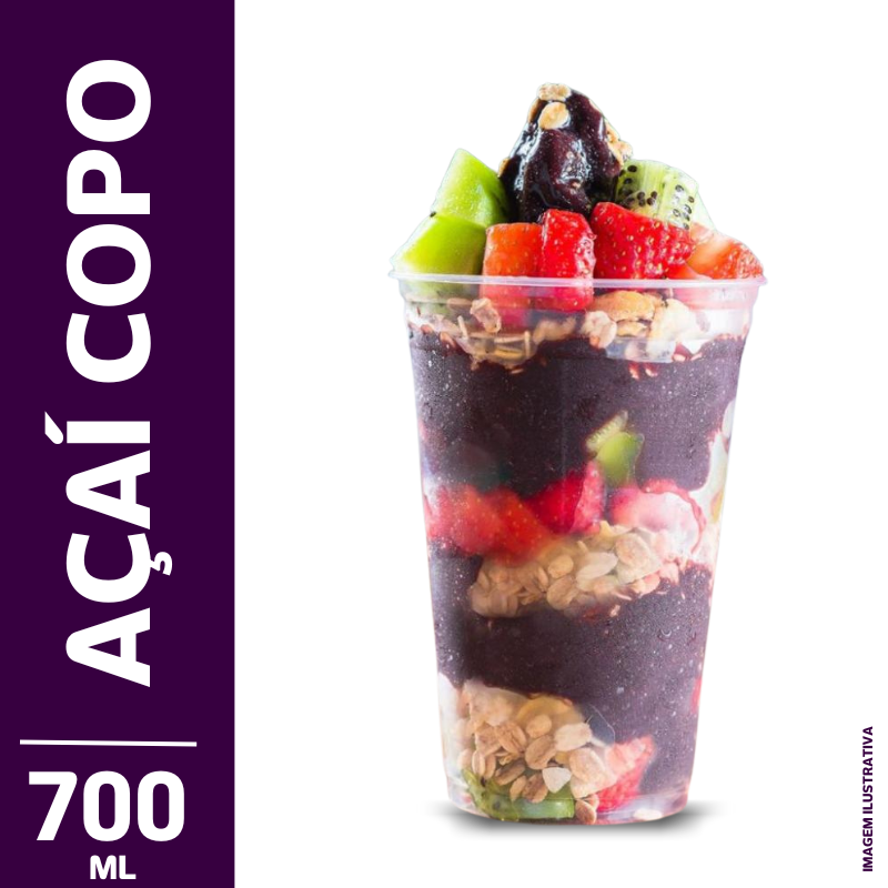 Açaí copo 700ML