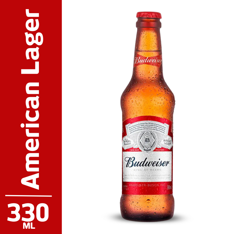 Cerveja Budweiser American Lager Long Neck 330ml