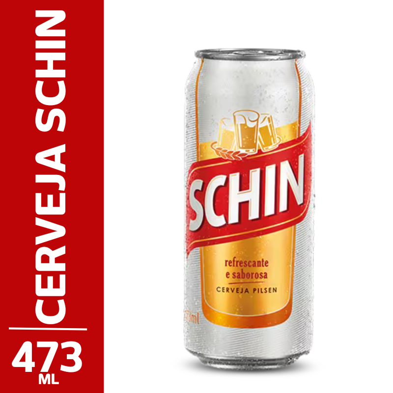Cerveja Nova Schin Lata 473ml