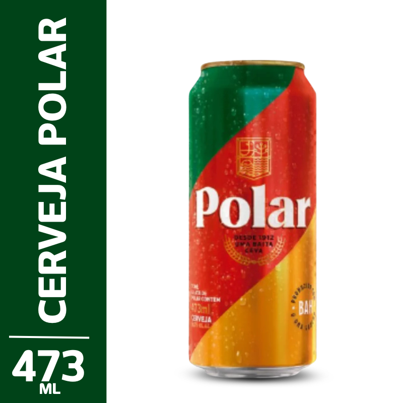Cerveja Polar Latão 473ml